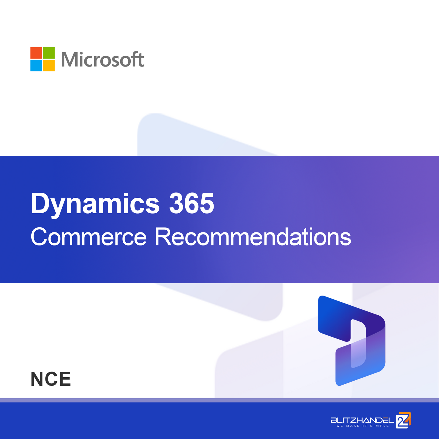 Dynamics 365 Commerce Önerileri (NCE)
