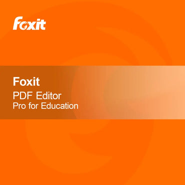 EDU Foxit PDF Editor Pro Eğitim Bakımı için