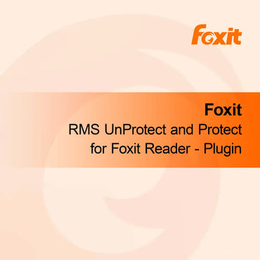 Foxit Reader için Foxit RMS Korumasını Kaldırma ve Koruma - Eklenti