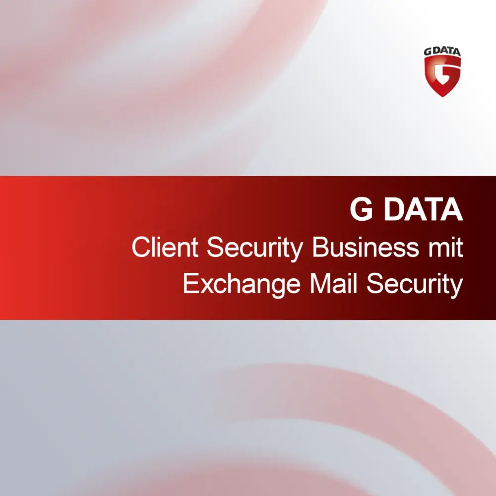 G DATA Client Security Business ile Exchange Mail Security