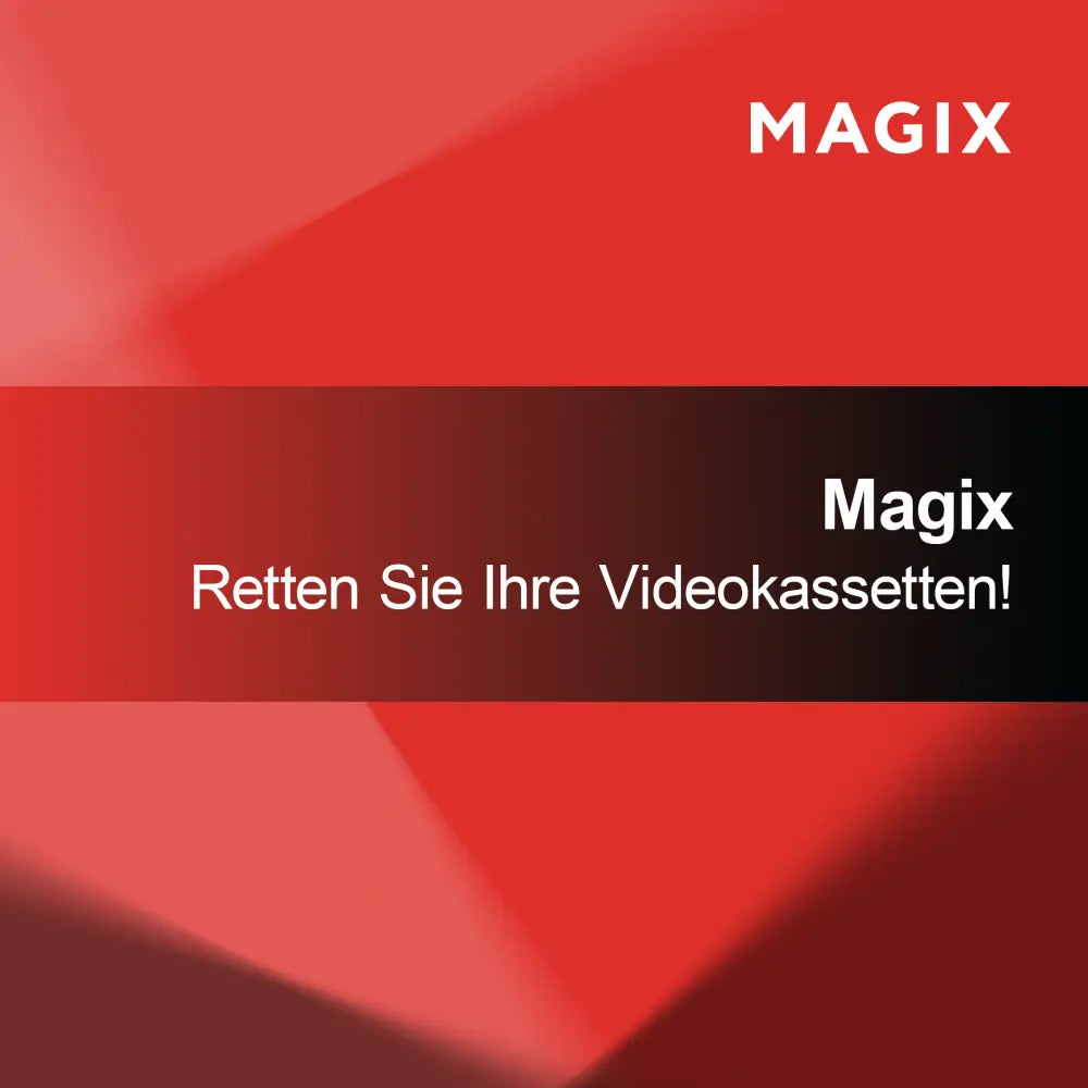 MAGIX Video Kasetlerinizi Kurtarın!