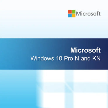 Microsoft Windows 10 Pro N ve KN