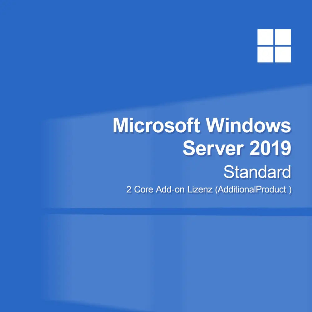 Microsoft Windows Server 2019 Standard - 2 Çekirdek Eklenti Lisansı (AdditionalProduct )