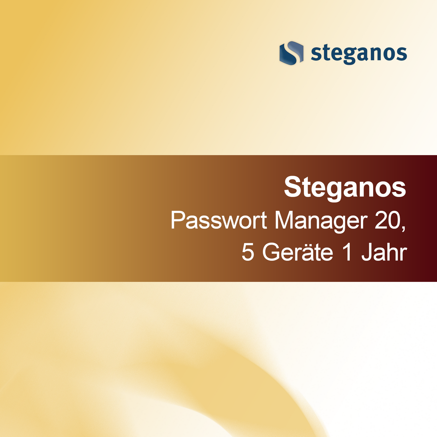 Steganos Passwort Manager 20, 5 Cihaz 1 Yıl