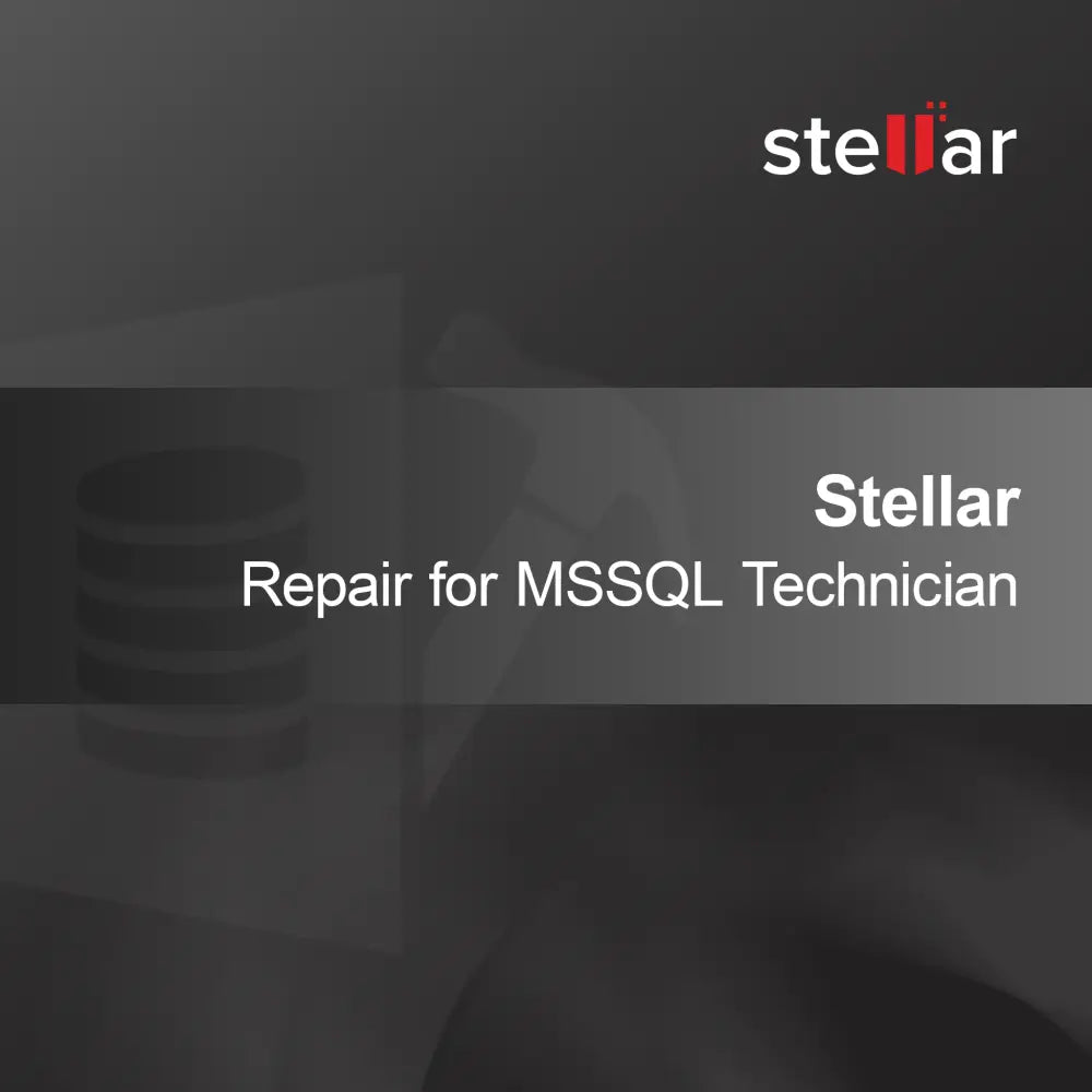 MSSQL Teknisyeni için Stellar Onarım