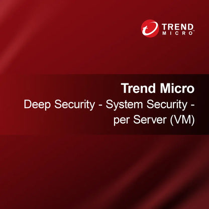 Trend Micro Deep Security - Sistem Güvenliği - sunucu başına (VM)