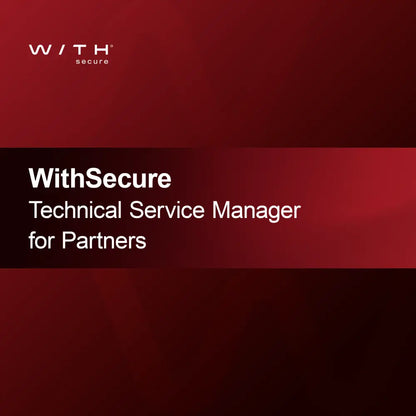 WithSecure Ortakları için Teknik Hizmet Yöneticisi