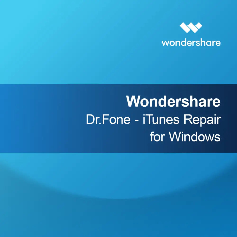 Wondershare Dr.Fone - Windows için iTunes Onarımı