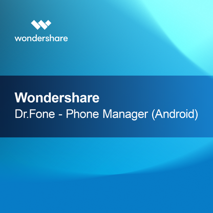 Wondershare Dr.Fone - Telefon Yöneticisi (Android)