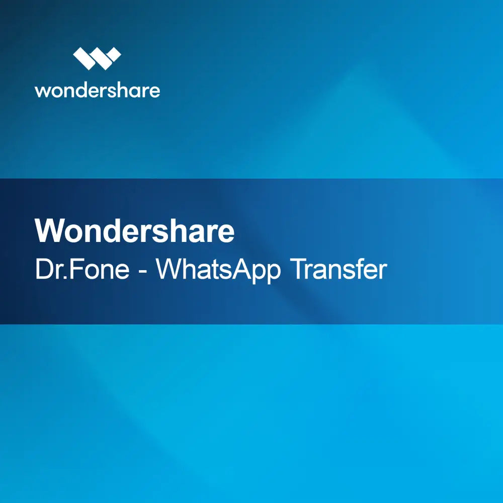 Wondershare Dr.Fone - WhatsApp Aktarımı