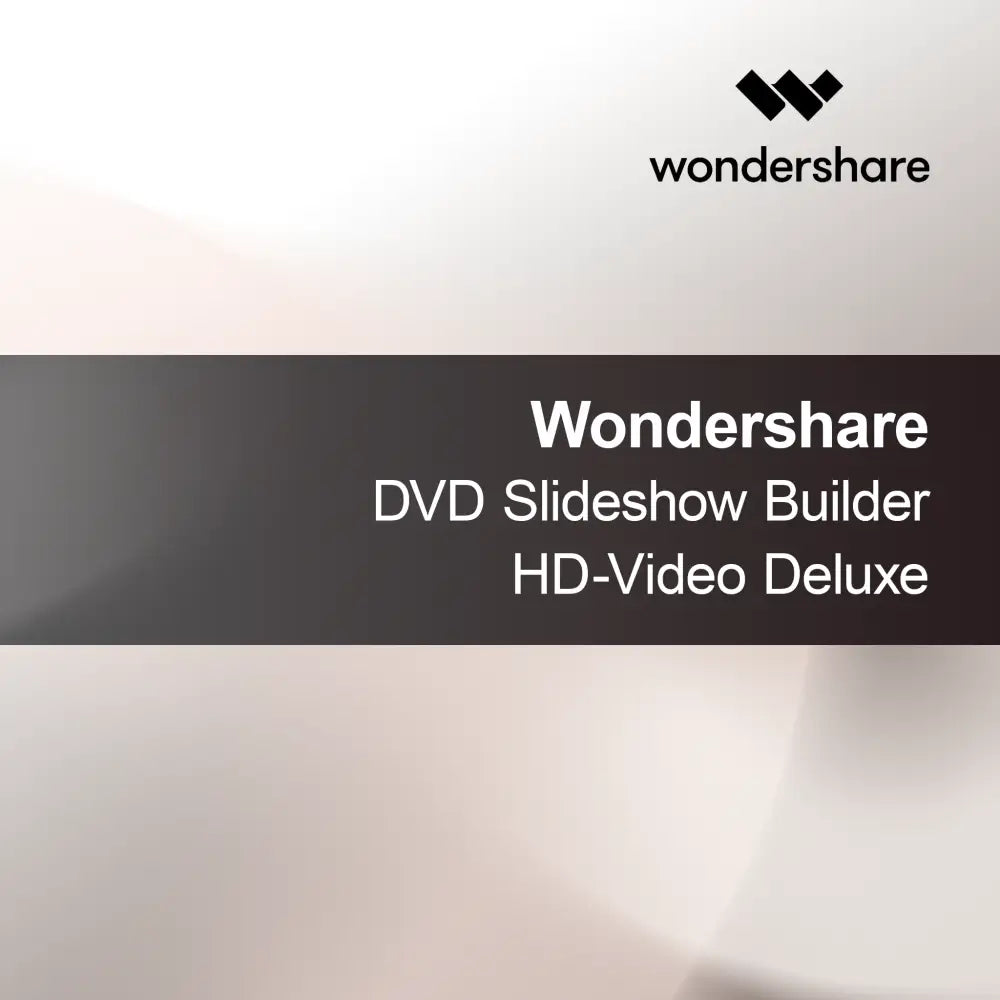 Wondershare DVD Slayt Gösterisi Oluşturucu HD-Video Deluxe
