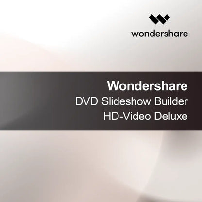 Wondershare DVD Slayt Gösterisi Oluşturucu HD-Video Deluxe
